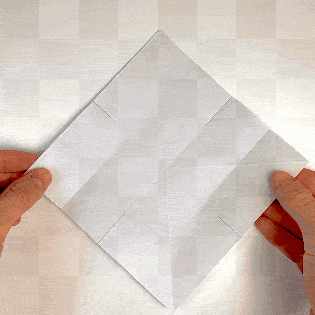origami hydrangea step 6