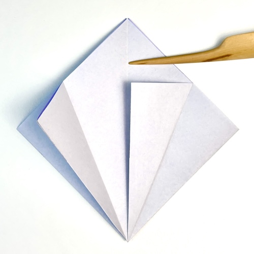 origami hydrangea step 8