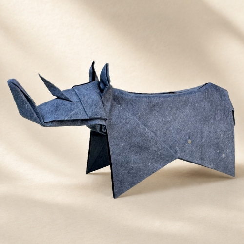origami rhinoceros