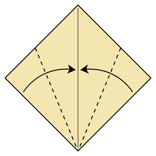 origami rhinoceros diagram step 2
