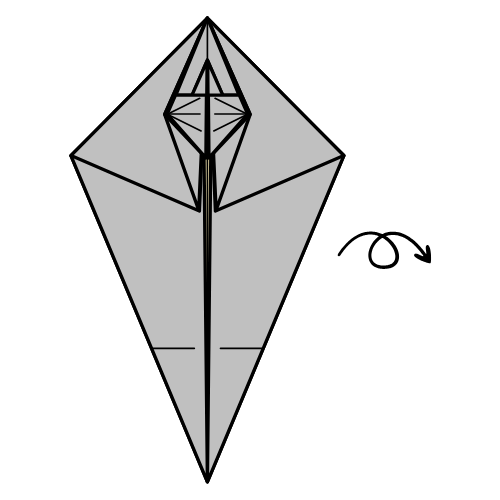 origami rhinoceros diagram step 20