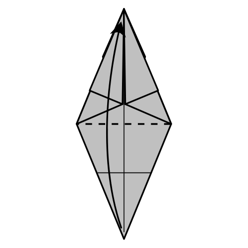 origami rhinoceros diagram step 22