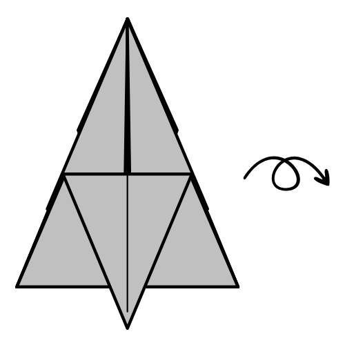 origami rhinoceros diagram step 24