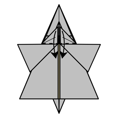 origami rhinoceros diagram step 27
