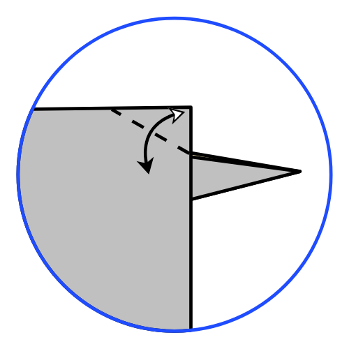 origami rhinoceros diagram step 31