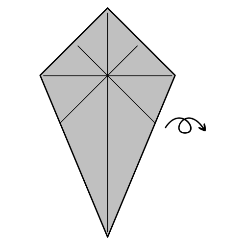 origami rhinoceros diagram step 6