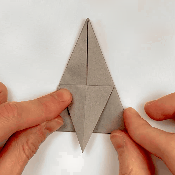 origami rhinoceros step 24