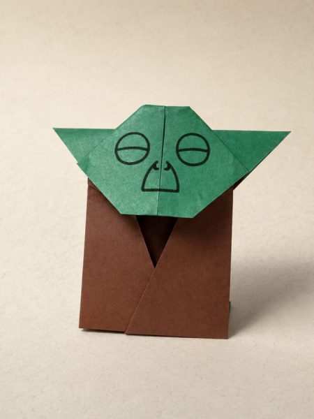 how to make an origami yoda