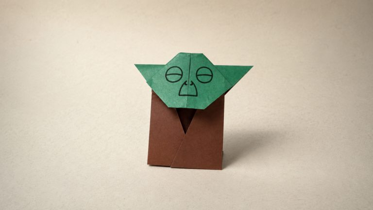 how to make an origami yoda