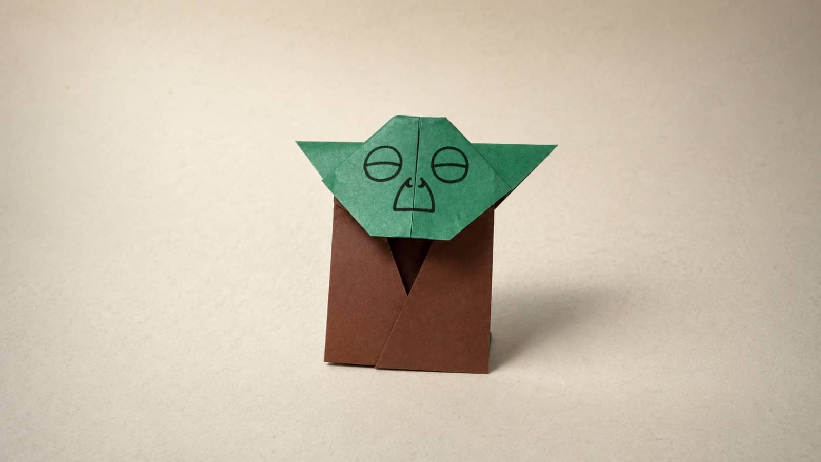how to make an origami yoda