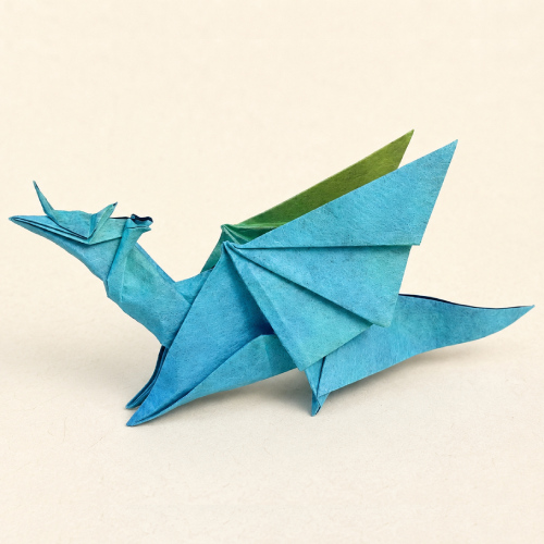 advanced origami dragon