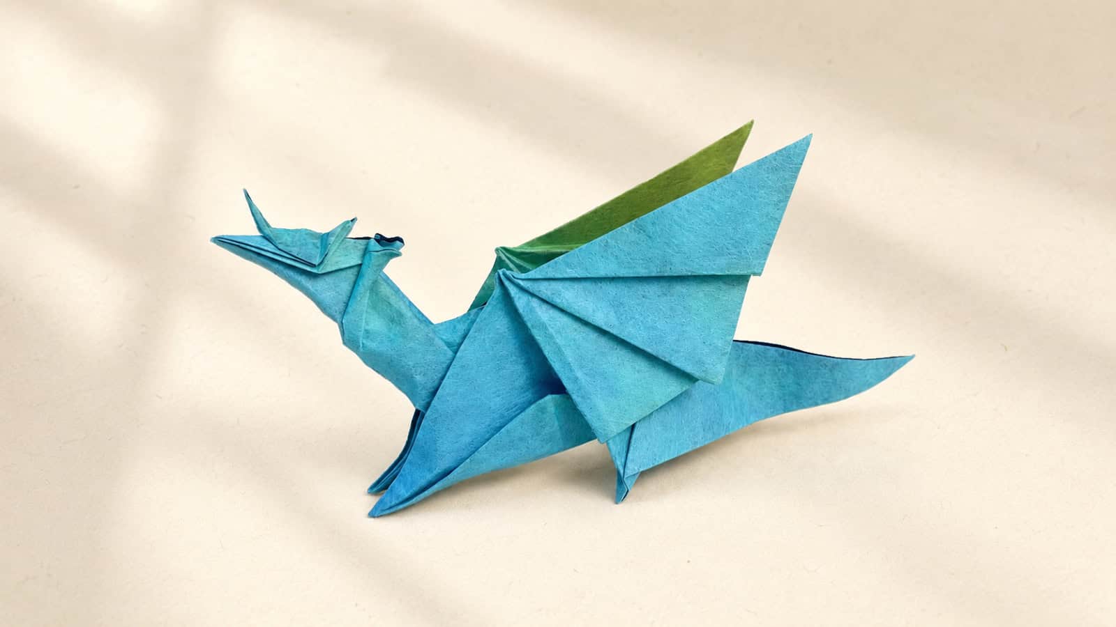 advamced origami dragon