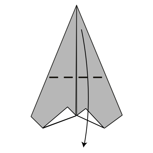origami elephant diagram step 10