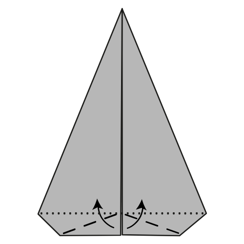 origami elephant diagram step 9