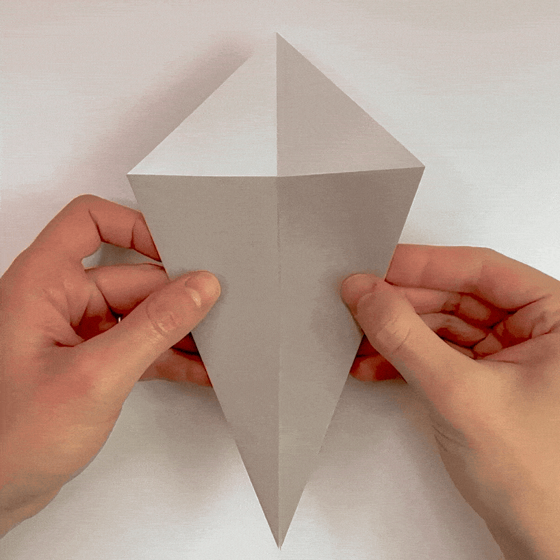 origami elephant step 3