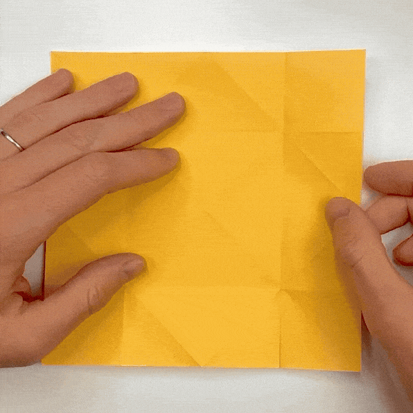 origami pajarita step 7
