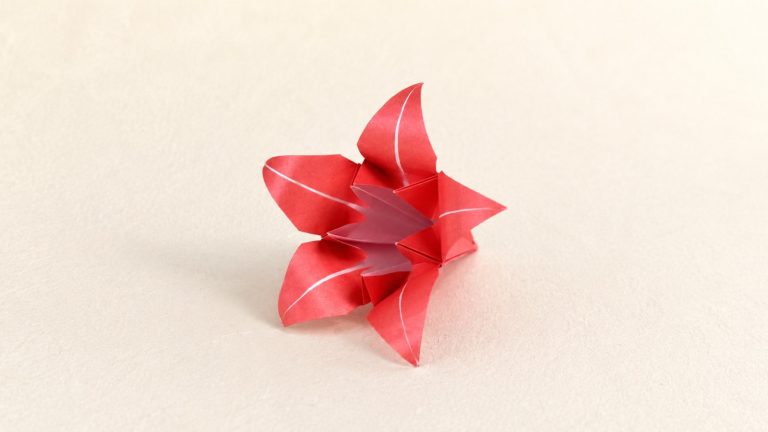 origami 5-petal-lily