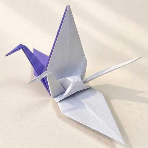 easy origami imoseyama-cranes