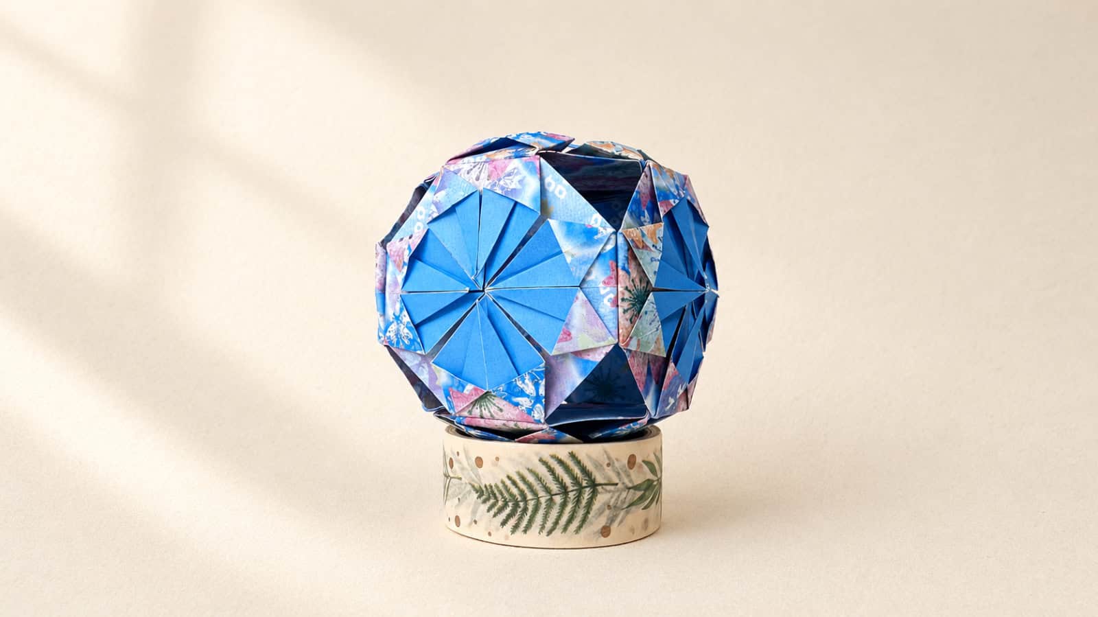 origami kusudama chrysanthemum