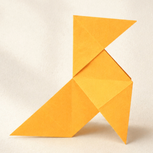easy origami pajarita