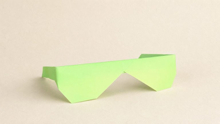 origami sunglasses