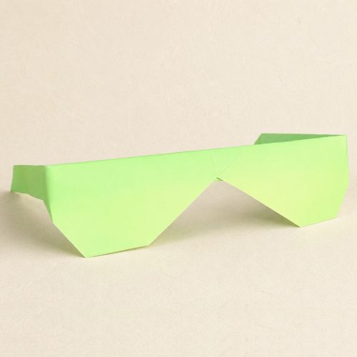 easy origami sunglasses
