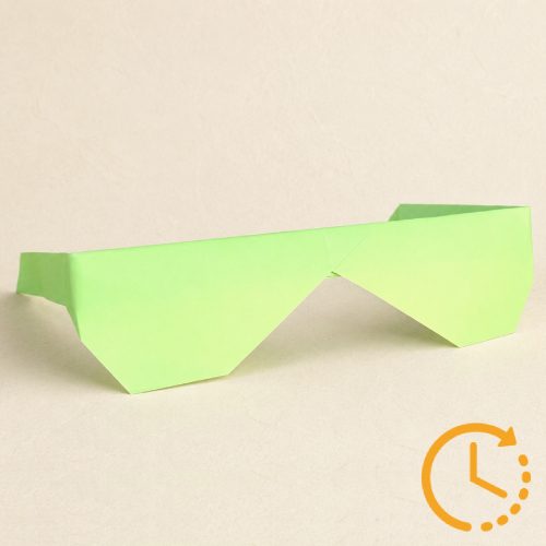 easy origami sunglasses