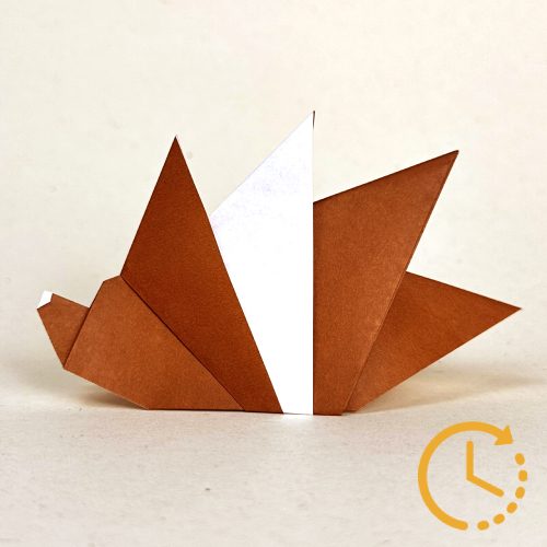 origami hedgehog