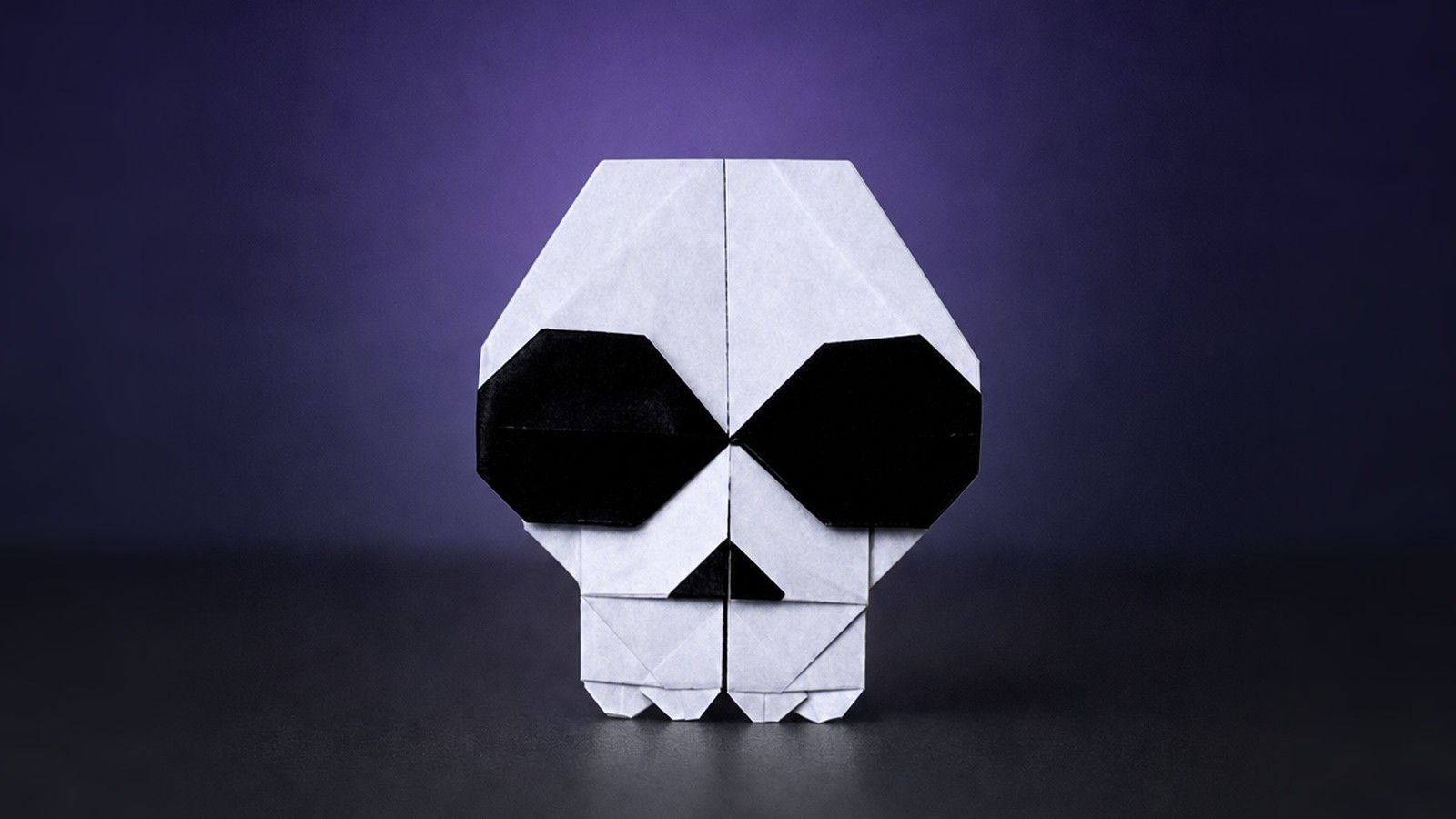 origami skull v2